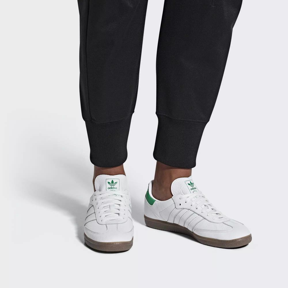 Adidas Samba OG Tenis Blancos Para Hombre (MX-73506)